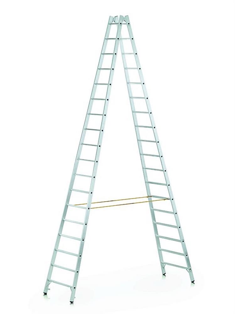 Zarges Coni B Viennese Ladder conical - 2X16PCS, 4.58M