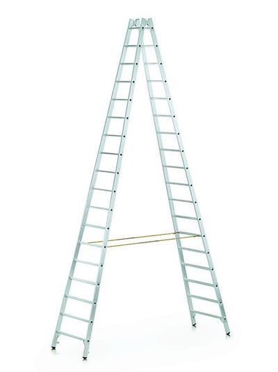Zarges Coni B Viennese Ladder conical - 2X16PCS, 4.58M
