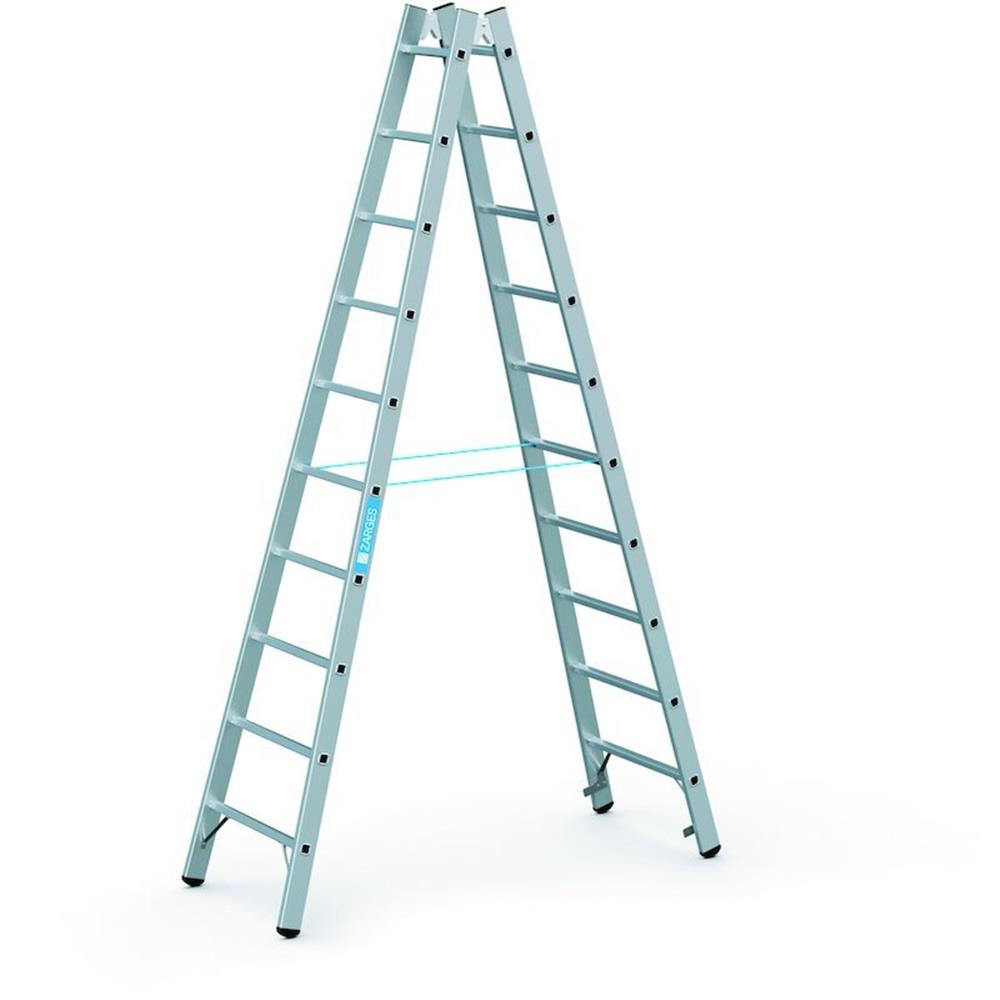 Zarges Coni B Viennese Ladder tapered - 2X10PCS, 2.9M