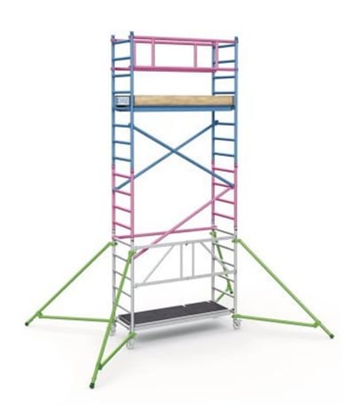 Zarges Guardrail Package pink package