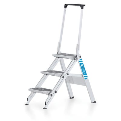 Zarges Plazamax P Safety Steps - 2.7M, EN 14 183, No