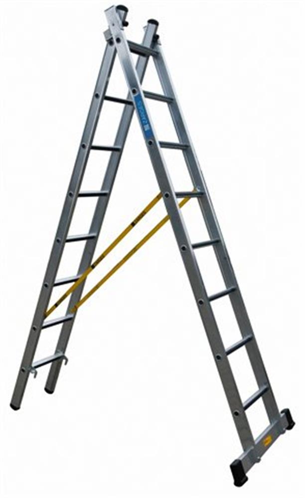 Zarges Prof 42576 Combination Ladder - 8.31M, 2 x 16PCS