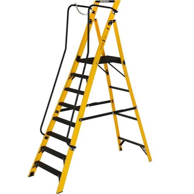 Zarges Safemaster Efamix S Platform Ladder - 2.85M, 1.7M, 8PCS, Yes