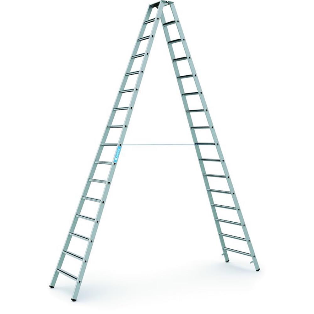 Zarges Saferstep B Viennese Ladder - 2X16PCS, 4.51M