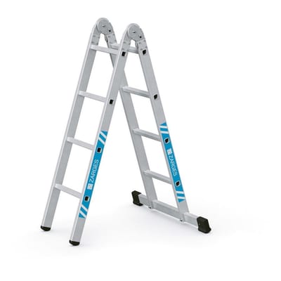 Zarges Z 600 Combination Ladder - 2.5M, 2 x 4PCS