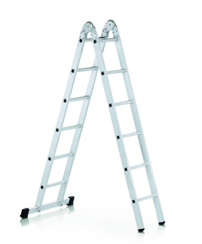 Zarges Z 600 Combination Ladder - 4.7M, 2 x 8PCS