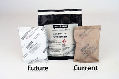 Zerust ACTIVPAK-35 VCI Sachet, up to 35 ft³ — 375-M-00101, case of 50