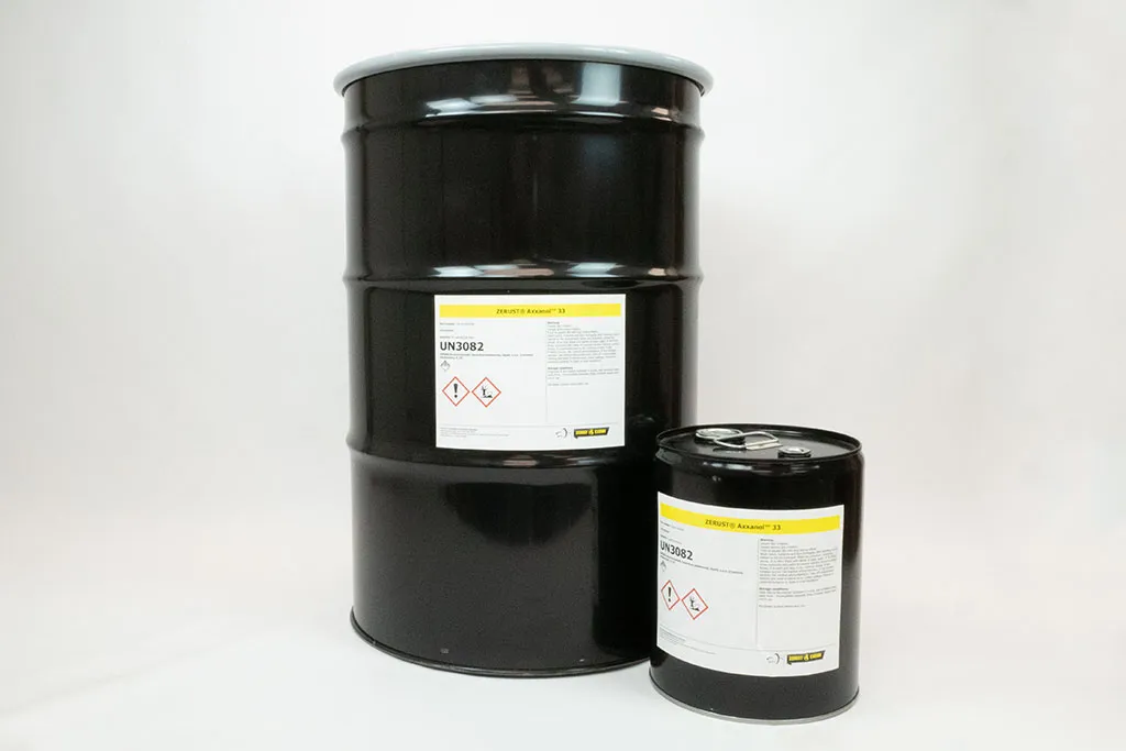 Zerust Axxanol 33 Rust-Preventative Oil — 55 gal (208 L) drum